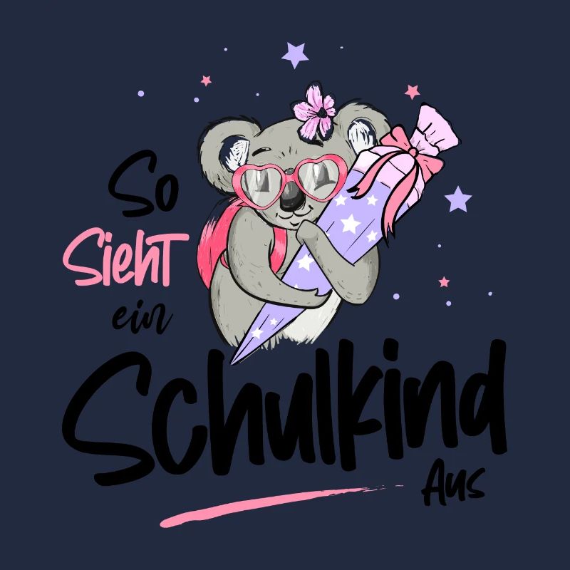 Scolarisation de première classe motif avec koala
