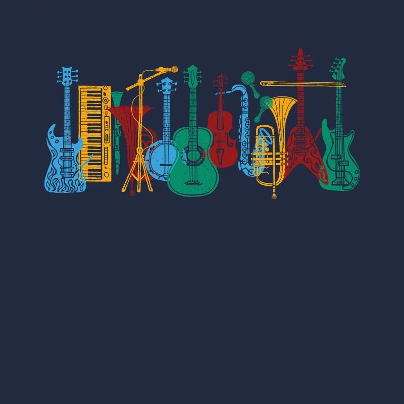 Instruments rétro instruments de musique rétro