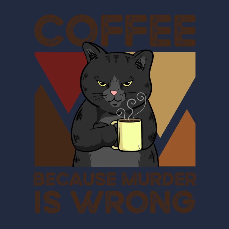 Coffee Because Murder Is False