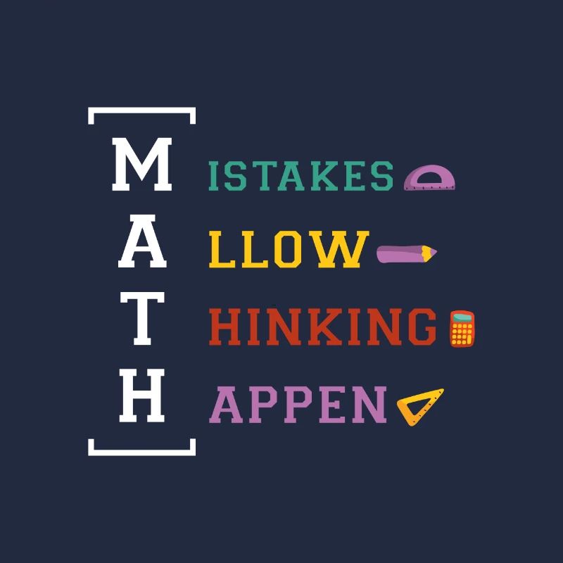 Mathe Design pour un fan de maths