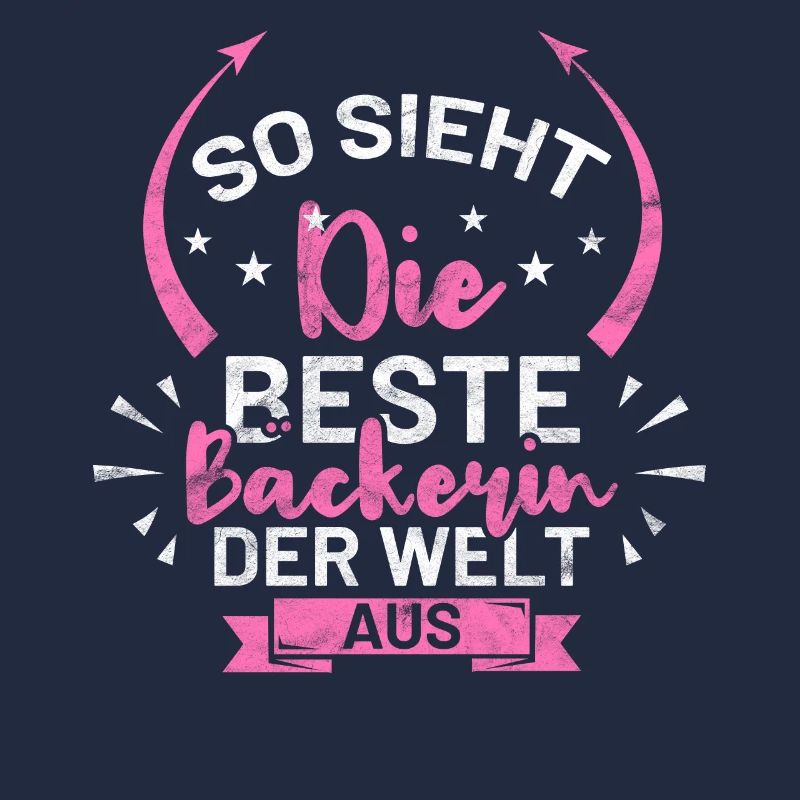 Bäckerin lustige Sprüche Geschenkidee