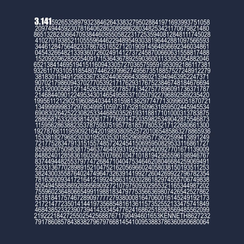 Funny Math Mathematics Nerd Geek Pi Maxwell