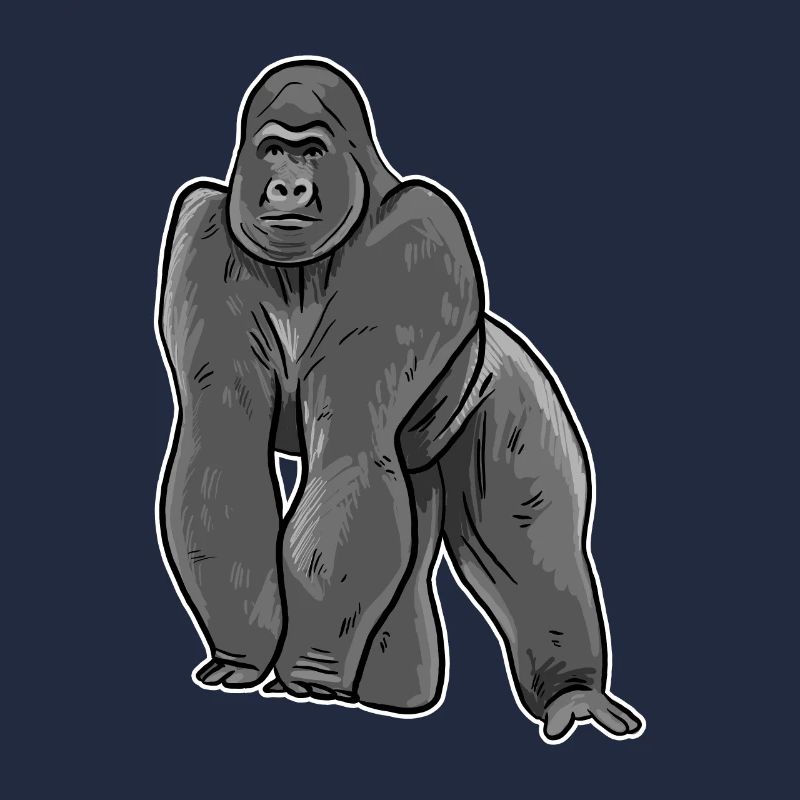 Illustration de gorille