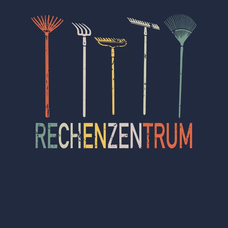 Rechenzentrum Rechen Garten Gärtner Geschenk