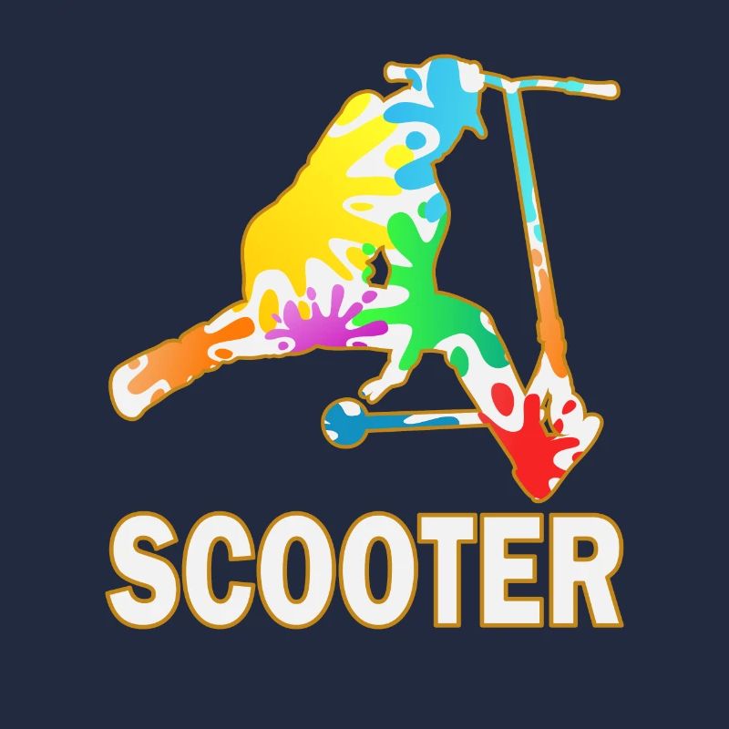 Stunt Scooter Elektro Roller Tretroller