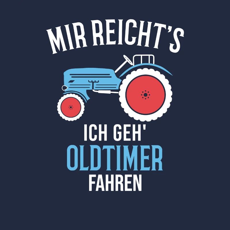 Trecker Oldtimer Landwirt Geschenkidee