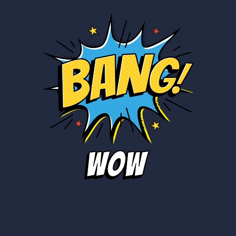 Comic Cartoon Comics WOW! Bulle de discours de ballon