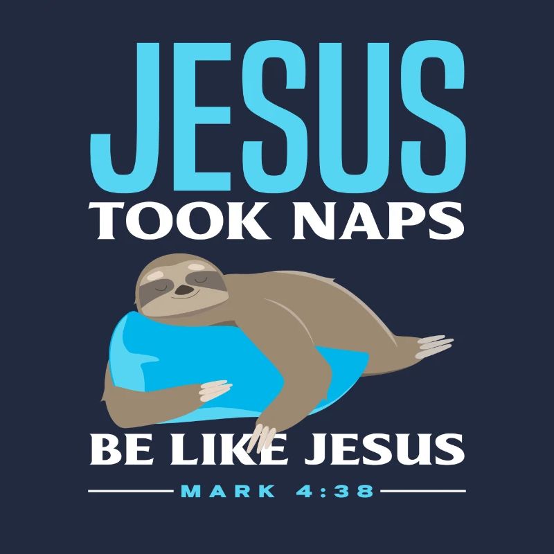 Faultier Jesus Nickerchen