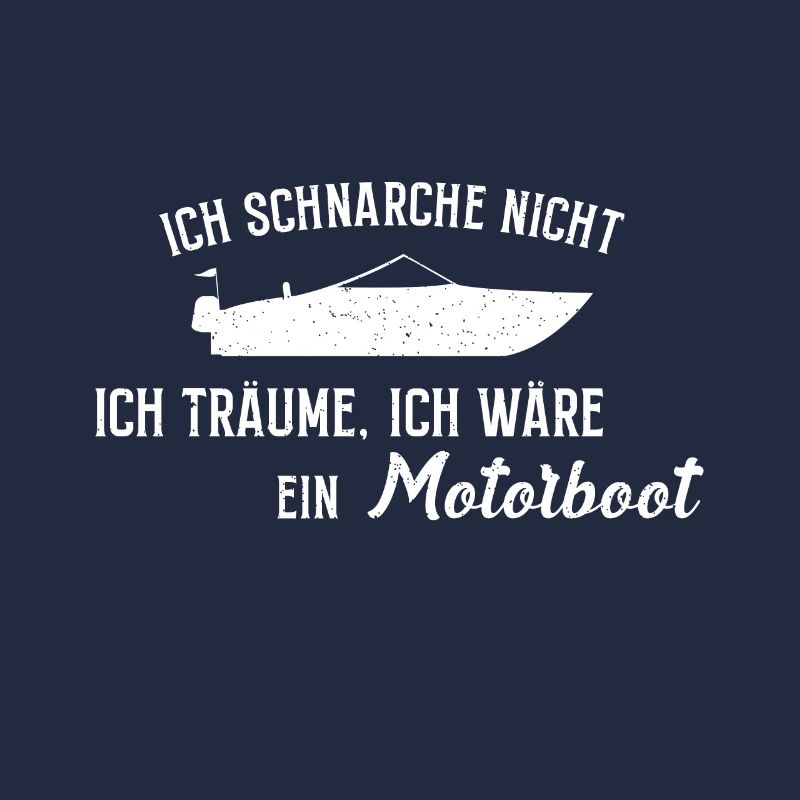 Bootsbesitzer Motorboot Bootsfahrer Bootsfahrt