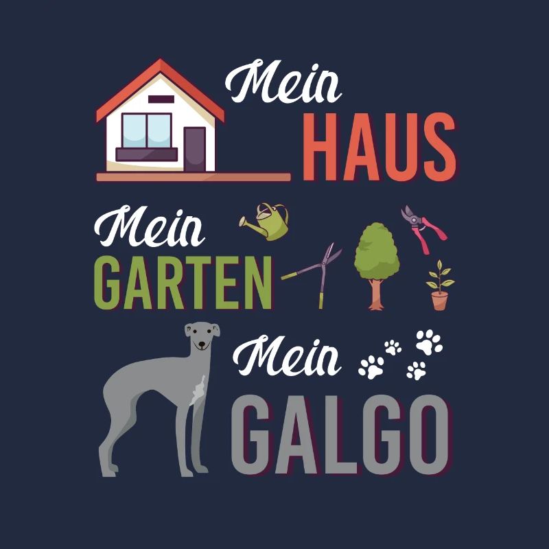 Galgo Garten Hobbygärtner Eigenheim Geschenkidee