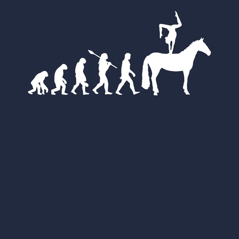 Voltigieren Pferd Reiten Reiterin Evolution