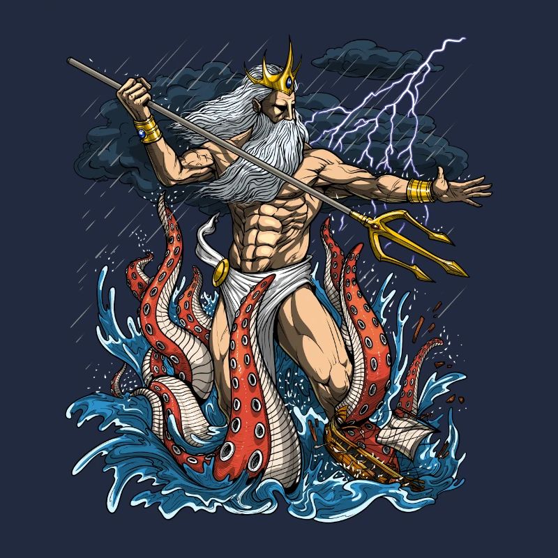 Griechischer Gott Poseidon