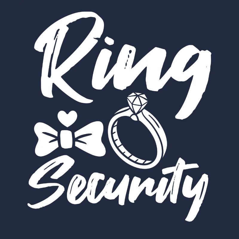 Funny Wedding Ring Security Bearer Outfit