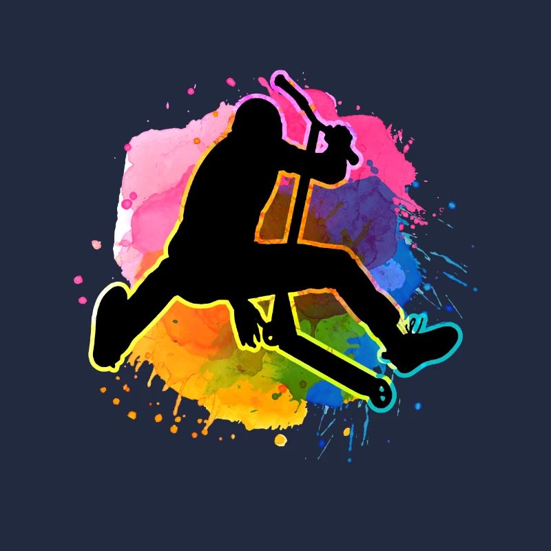 Aquarelle Cascadeur Cascadeur De Couleur Roller