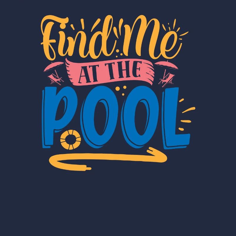 Bin am Pool