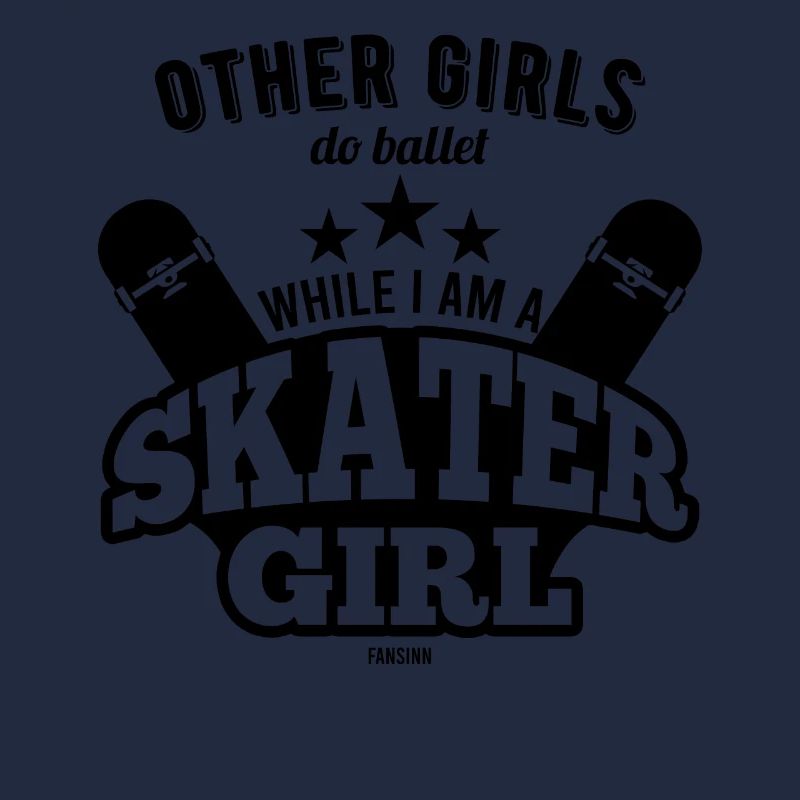 Longboard Skateboard Girl