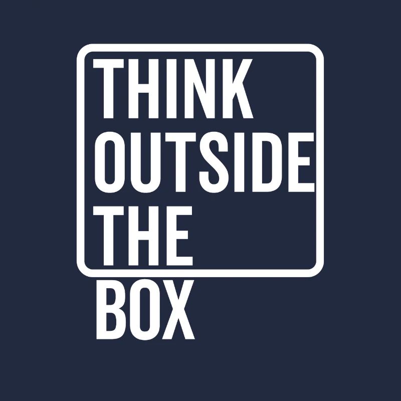 Denken Sie außerhalb der Box