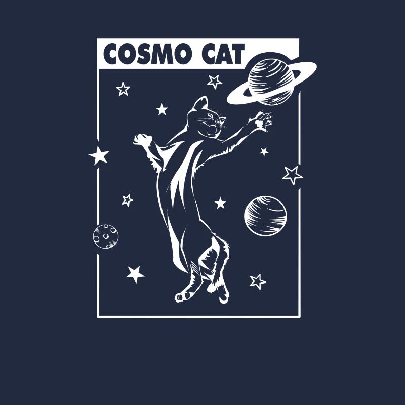 Cosmo Chat Chat joue avec le cadeau de Saturne