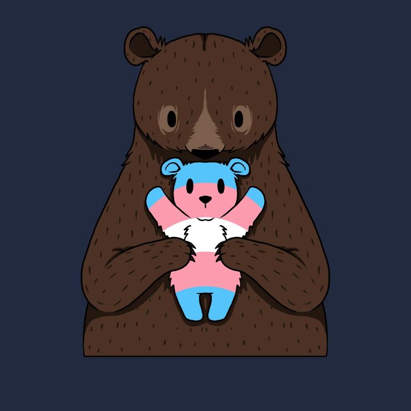 Transgender Pride Mama Bear