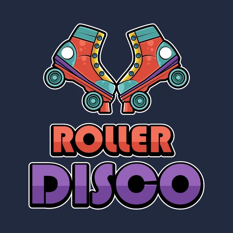 Roller Disco Rollschuhmädchen