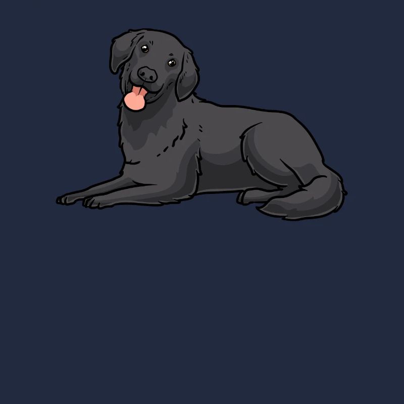 Plat Coated Retriever Chien