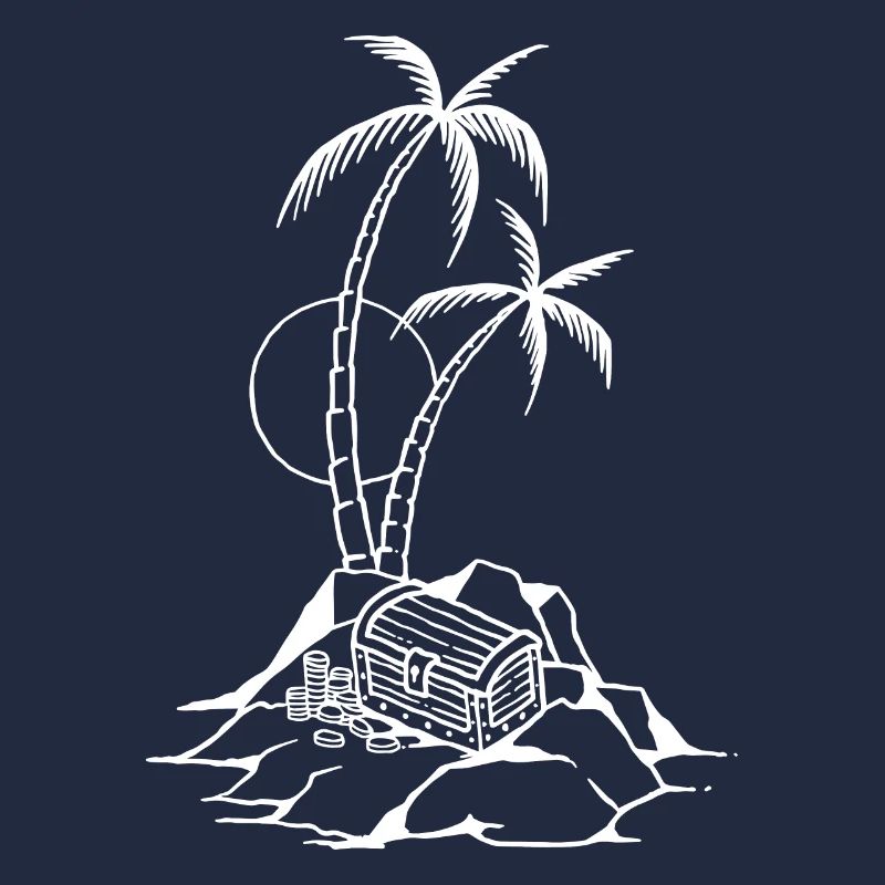 Insel mit Schatz