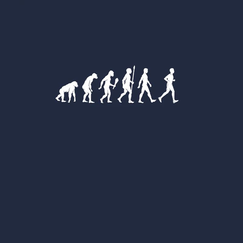 Lustige Jogging Evolution Läufer Geschenkidee