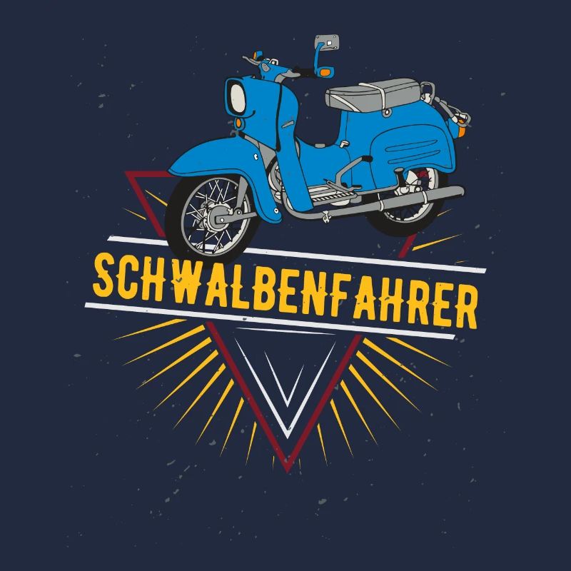 Schwalbenfahrer Simson Schwalbe Kult Roller DDR