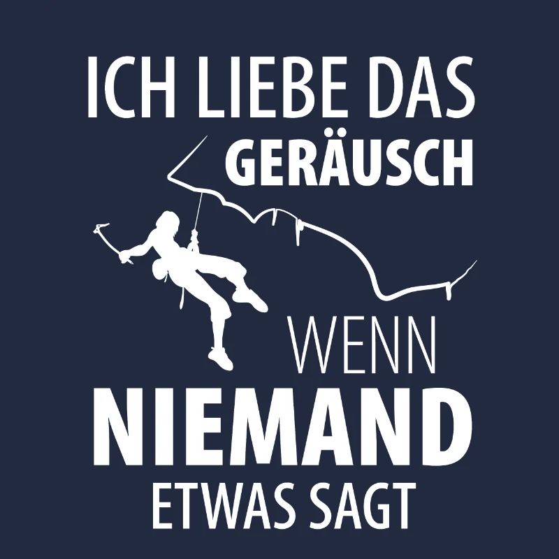 Eisklettern Eiskletterer Eispickel