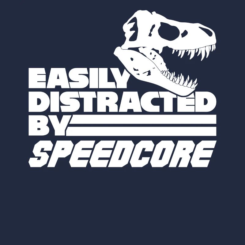 Speedcore Schädel Techno