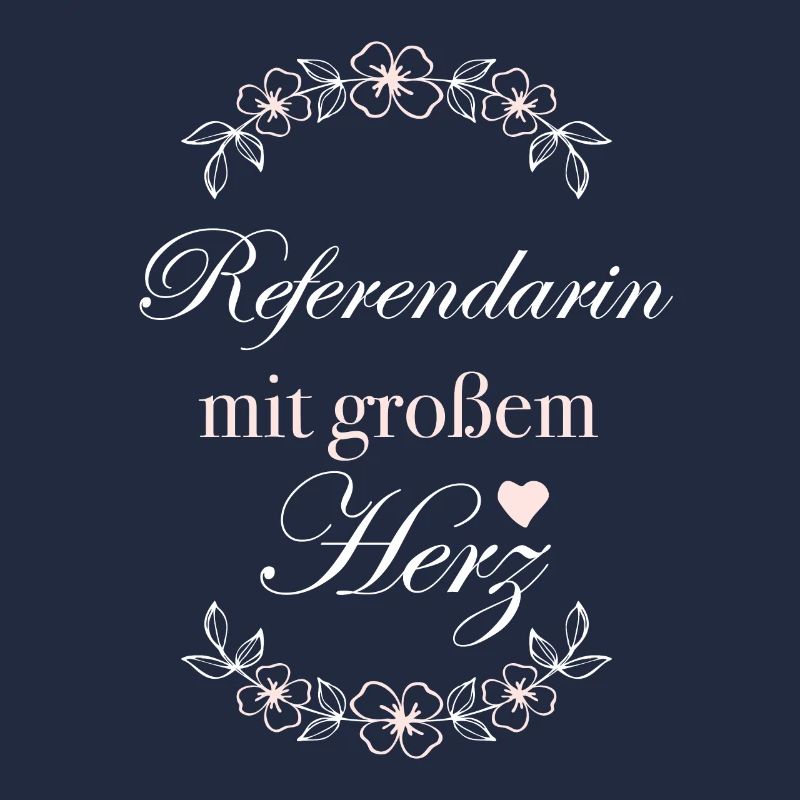 Geschenk Referendarin mit großem Herz