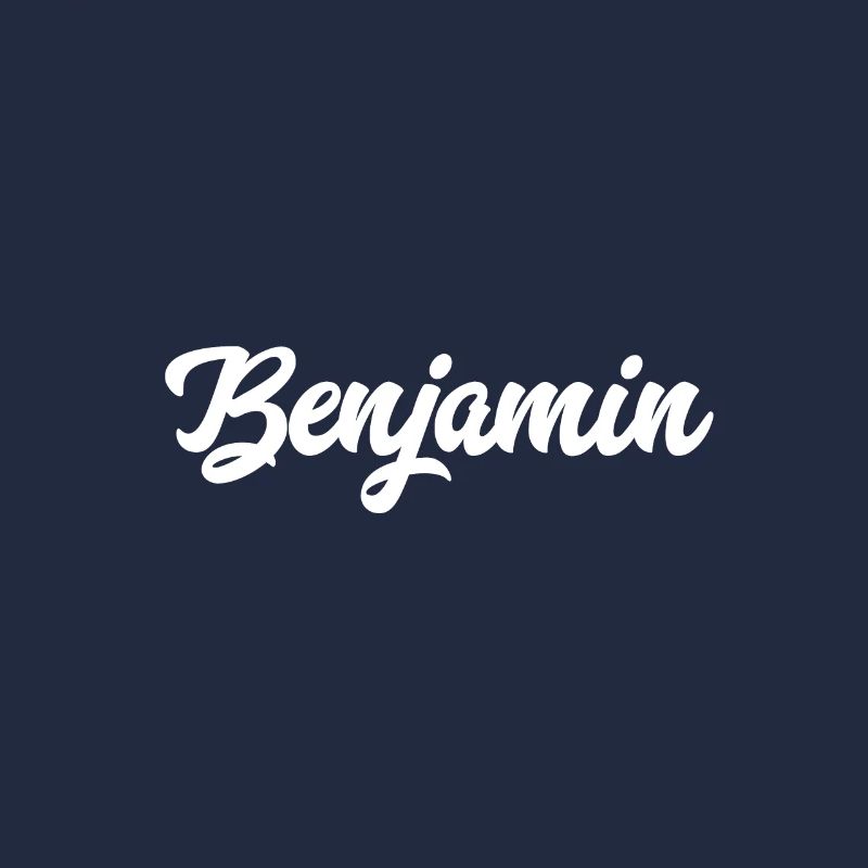 Benjamin Custom Text Geburtstagsname