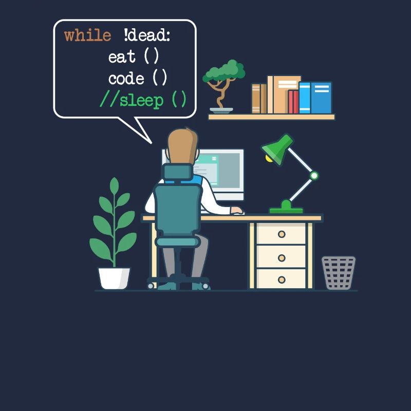 Eat Code Sleep | Funny Coder Programmer