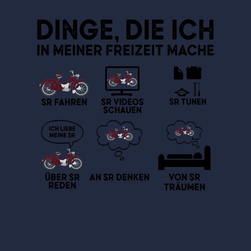 SR Moped Mofa Ostalgie Dinge Die Meiner Freizeit