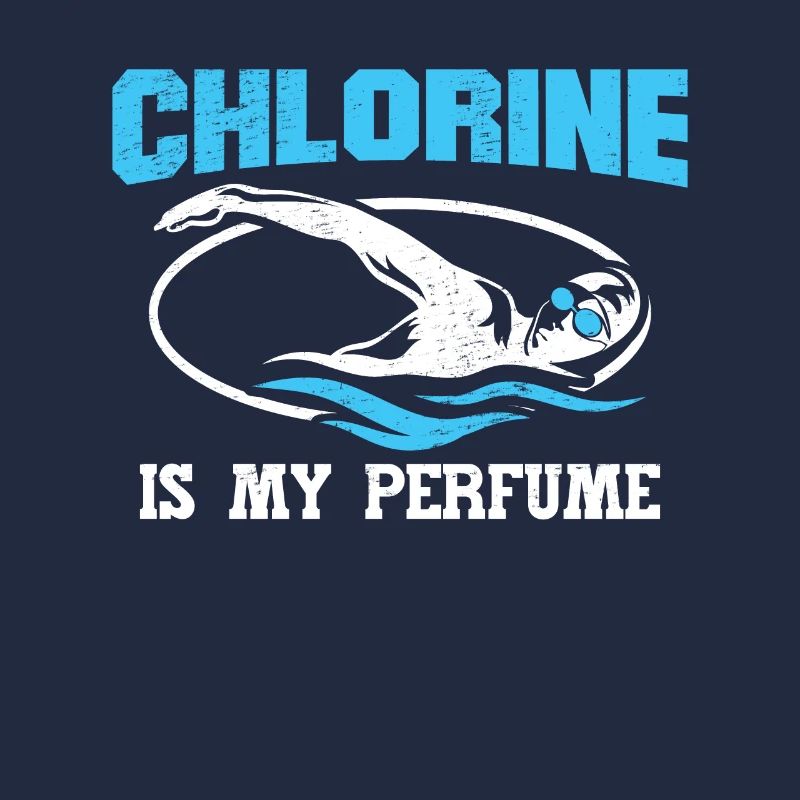 Nageur Swim Coach Le chlore est mon parfum