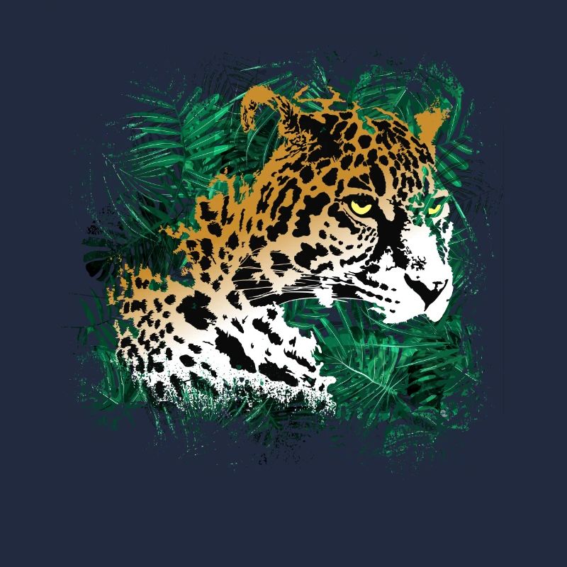 Leopard Rainforest Plants Nature Vegetation