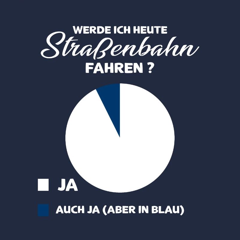 Straßenbahn Spruch Geschenk