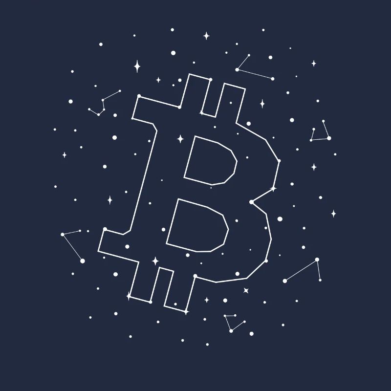 Sternbild Bitcoin Constellation Kryptowährung