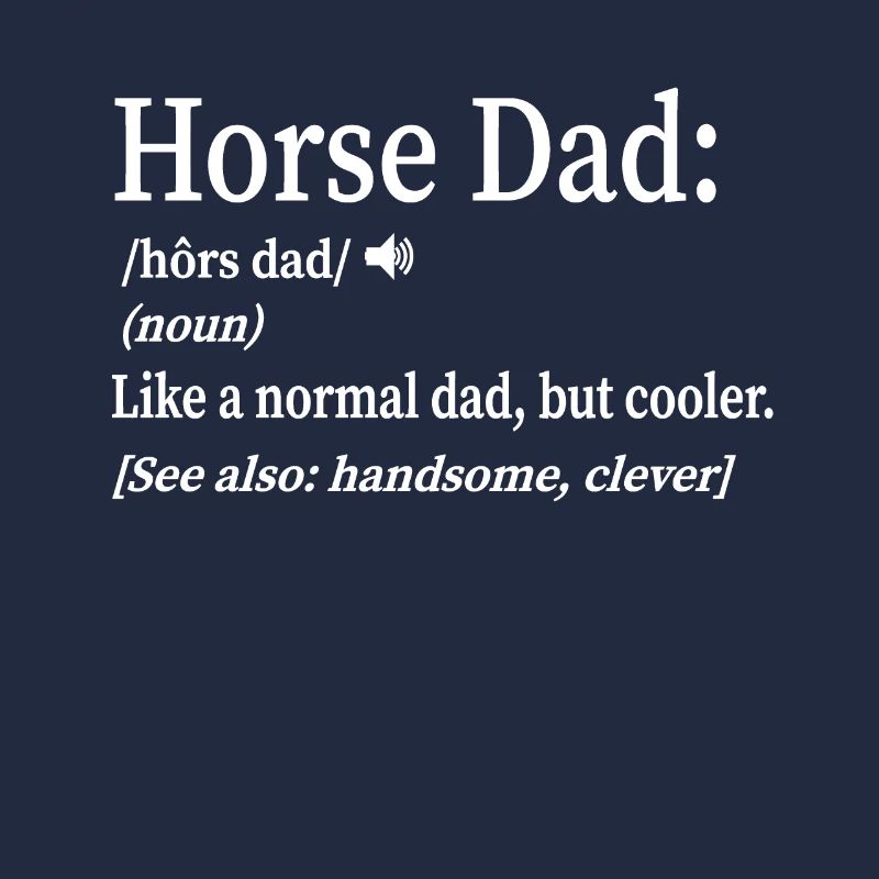 Pferd Papa