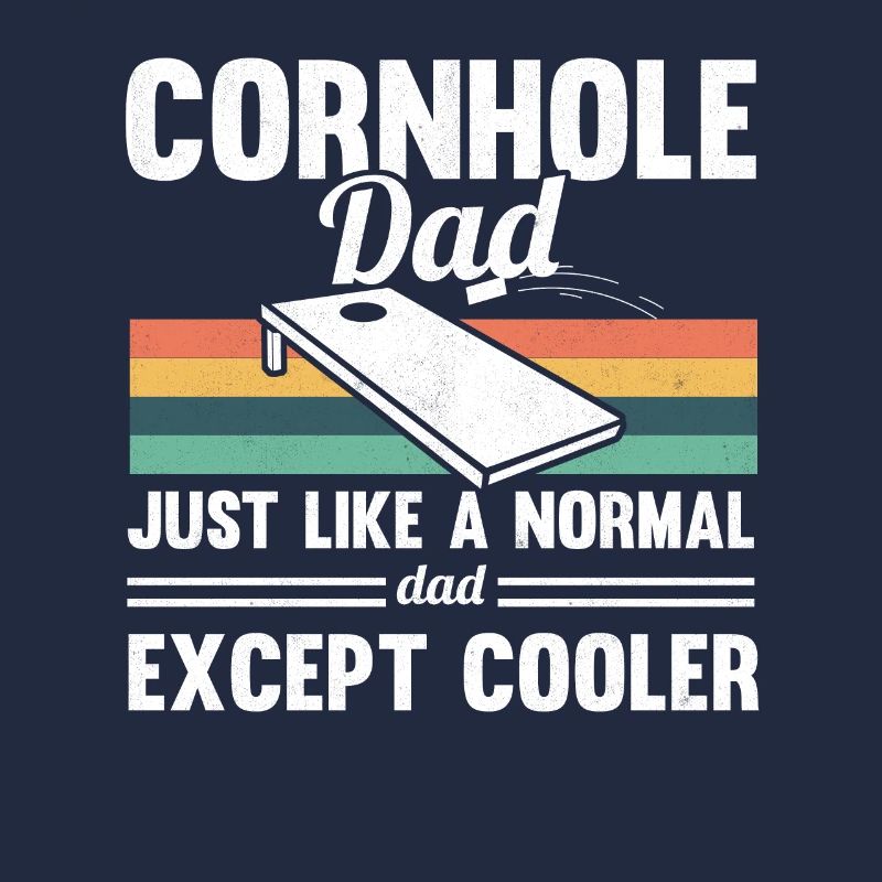 Cornhole Dad Father Cornhole