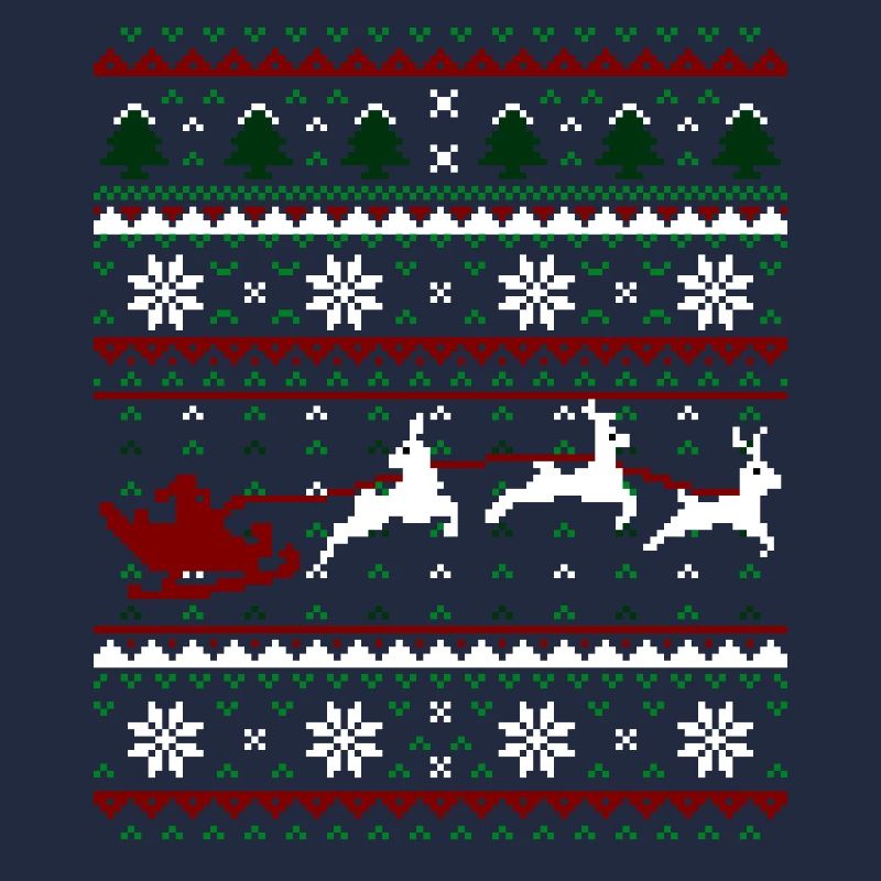 Conception Pixelart de Noël
