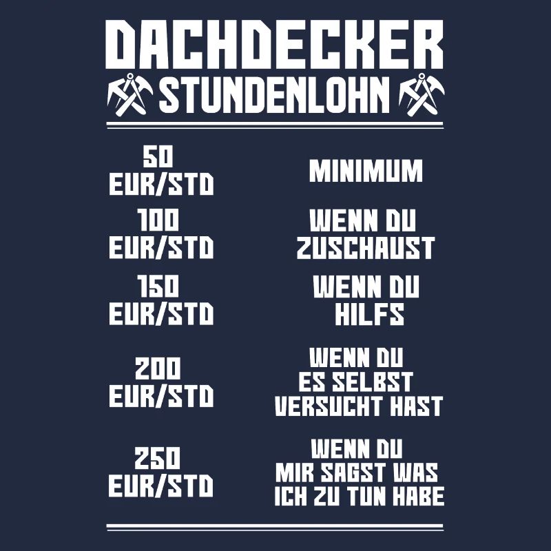 Arbeit & Beruf | Dachdecker Geschenk