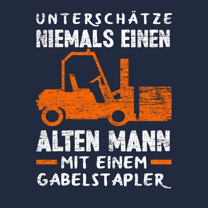 Staplerfahrer Alter Mann