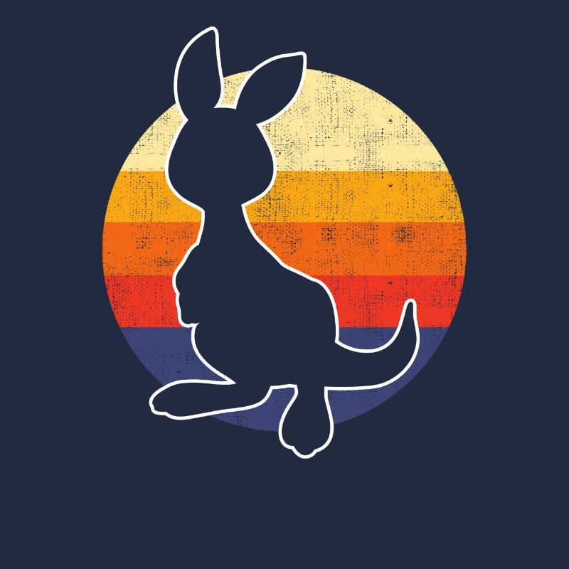 Australia Kangaroo Retro