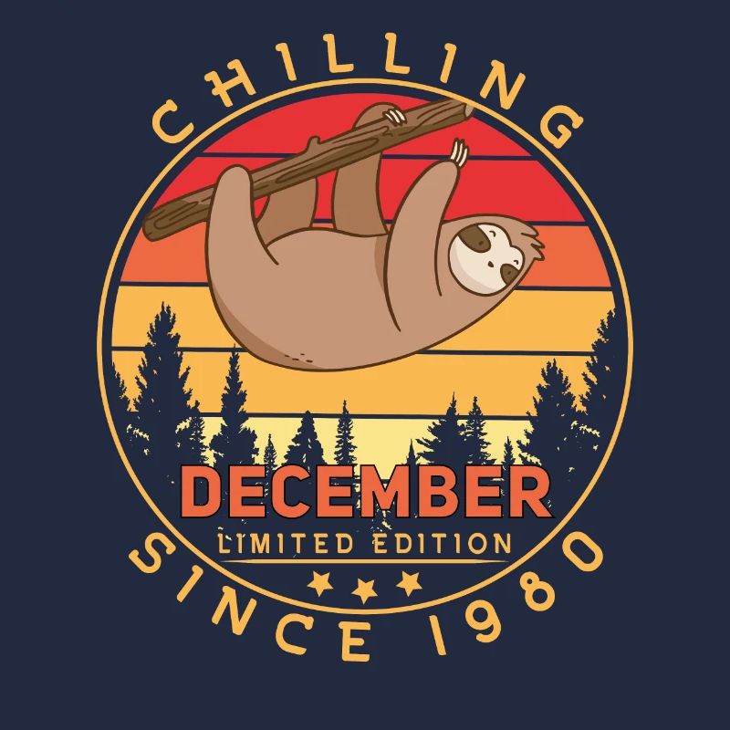 Né en décembre 1980 Retro Sloth