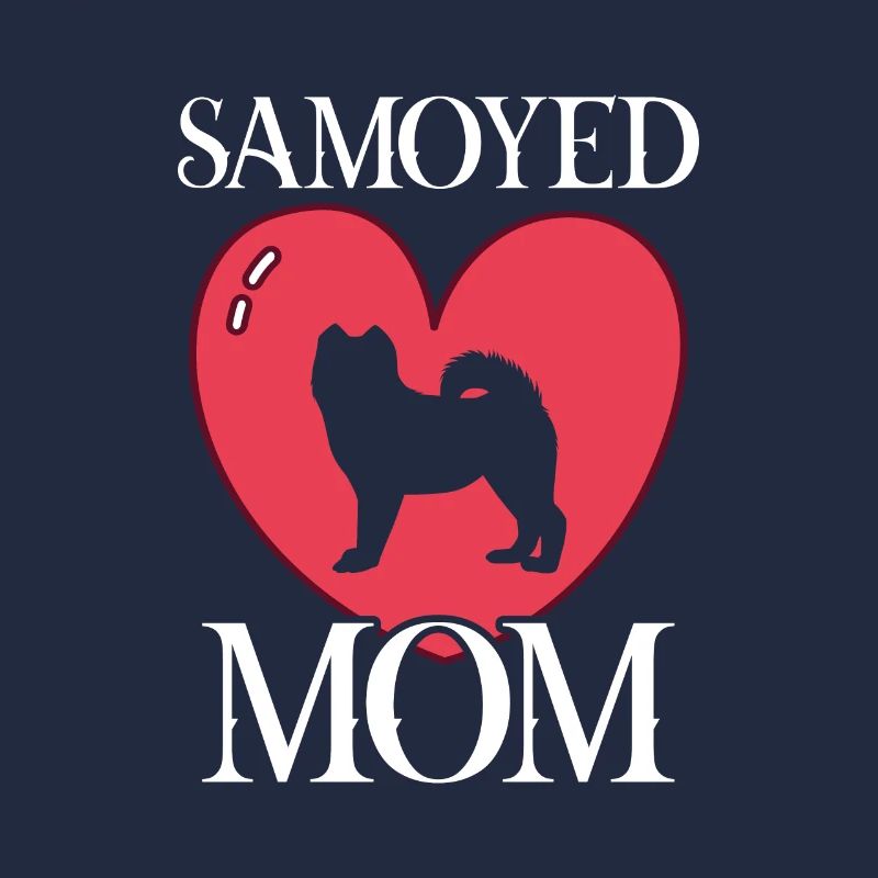 samoyed mom Samojede