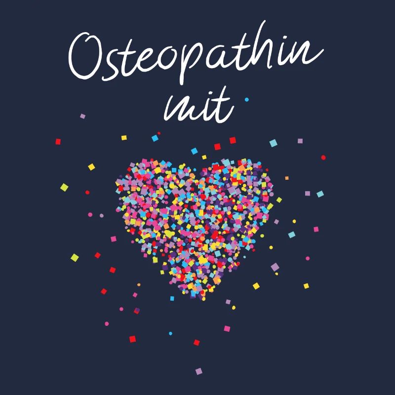 Osteopathin mit Herz Geschenkidee