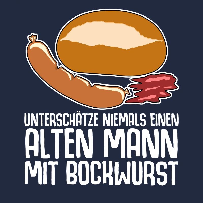 Bockwurst Wurst Alter Mann Bratwurst