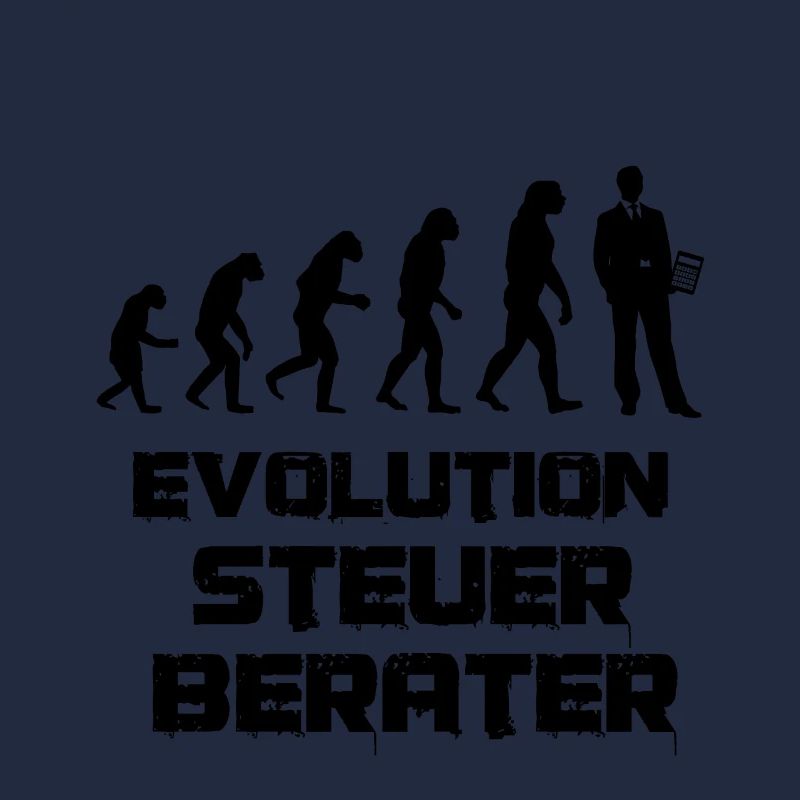 Steuerberater Evolution Primaten zum Steuerberater