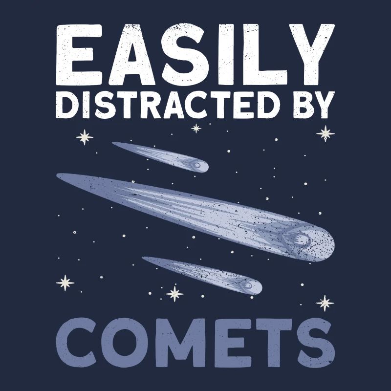 Facilement distrait par les comètes - Comet Tail Star